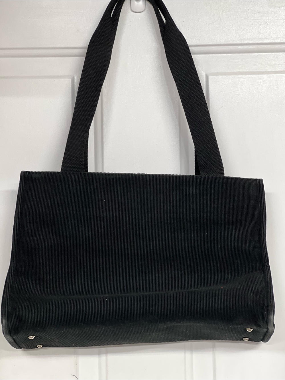 kate spade Black Corduroy Shoulder Tote - Picture 3 of 5